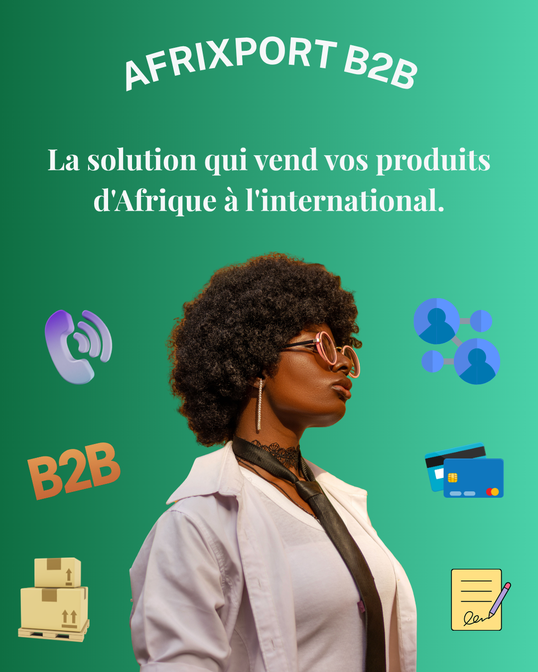AfriXport B2B - Plateforme d'exportation Afrique